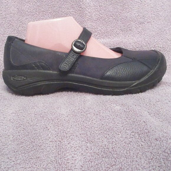 Keen Presidio Leather Mary Jane Shoes Size 9.5 Waterproof Comfort Flat Sneaker - Picture 5 of 10